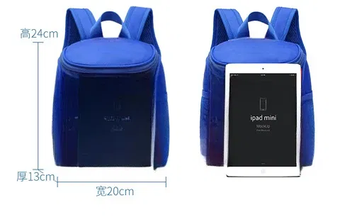 Color: black - Disney New girls frozen elsa anna princess Plush Backpacks kids School Bag Breathable kindergarten backpack