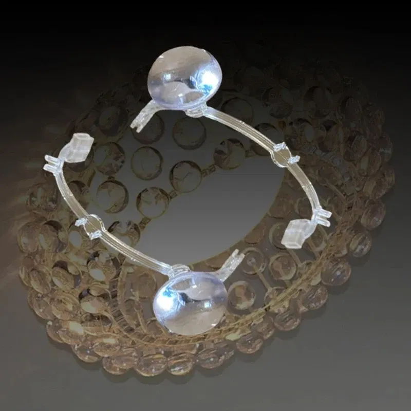 Body Color: Blue - Bows For the Foscarini Caboche Lamp Acrylic Pendant Ceiling Light Fittings Transparent accessories