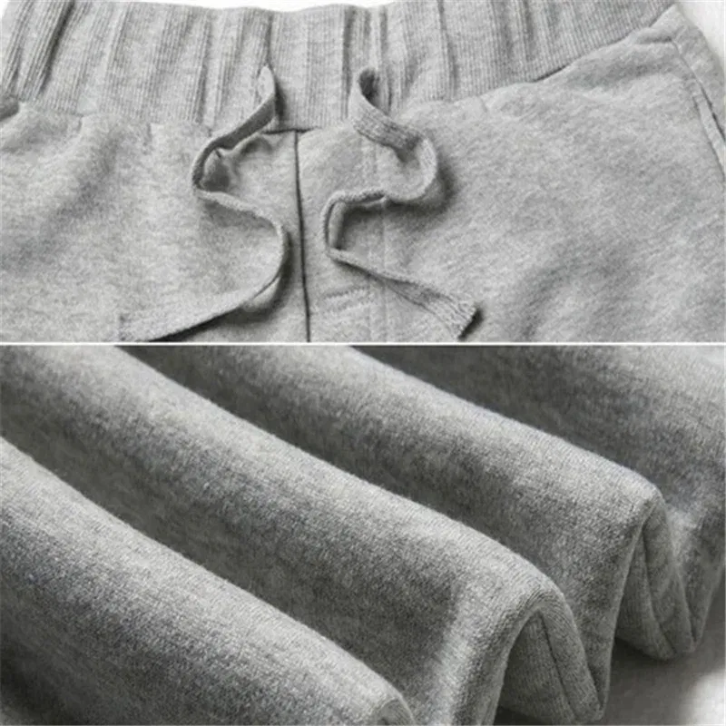 Color: GRAY, Size: XL - Trendy Women's Pants Loose Trousers Outdoor Casual Pants Four Seasons Sweatpants Women's Drawstring Jogging Pants