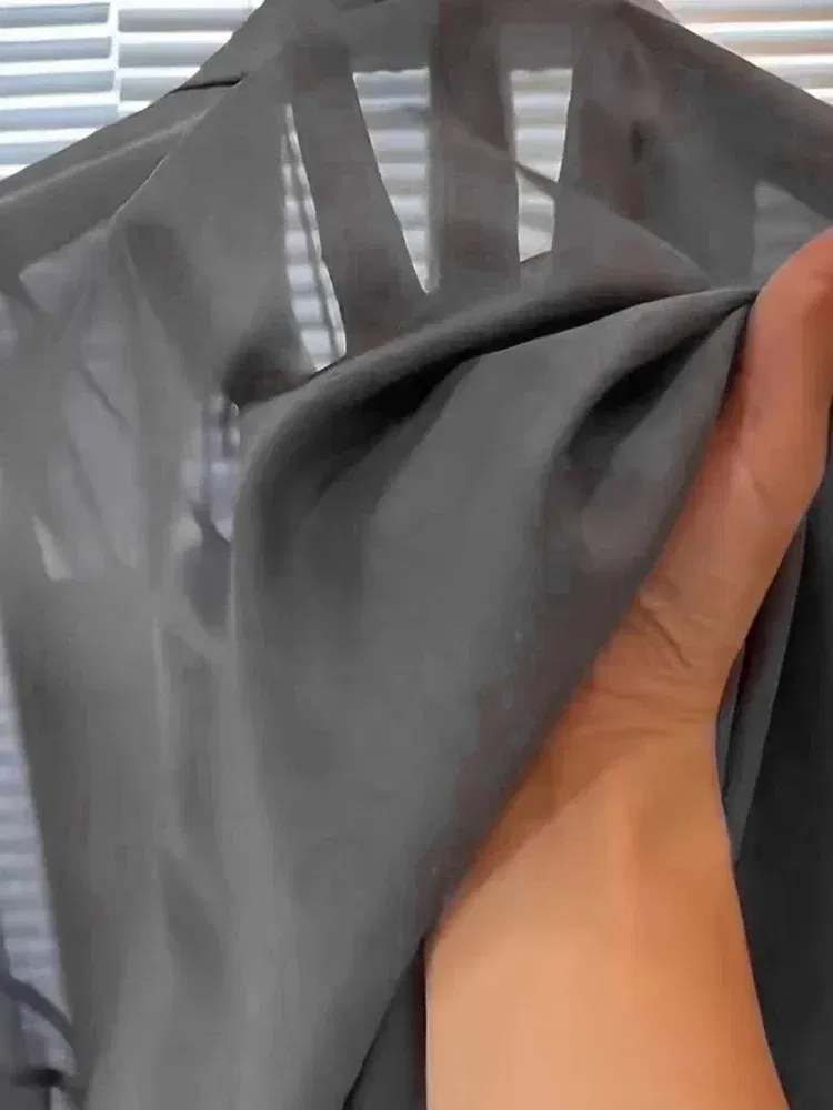 Size: 1XL, Color: Silver# - Plus Size Women?™s Shirts 2025 Summer Breathable and Sun-Proof Ice Silk with Button Thin Loose Sheer Chiffon Blouses Long Sleeve