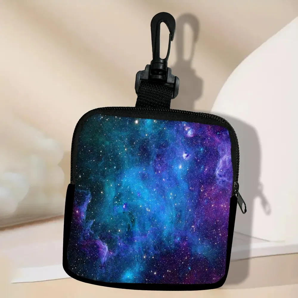 Color: Brown - Mountain Forest Sunset Fashion  Coin Purse Woman Small Change Money Bags Holder Wallet Mini Pouch Souvenir 8.1