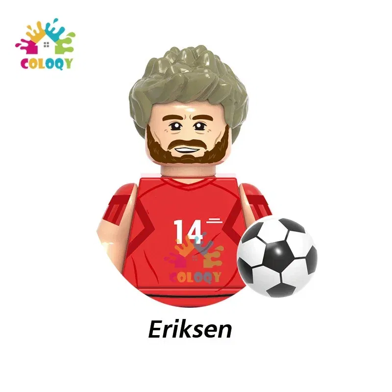 Color: Silver, Ships From: CHINA - Kids Toys Football Stars Building Blocks Sport Player Bailey Messi Ronaldo Mini Action Figures Toys For Kids Christmas Gifts