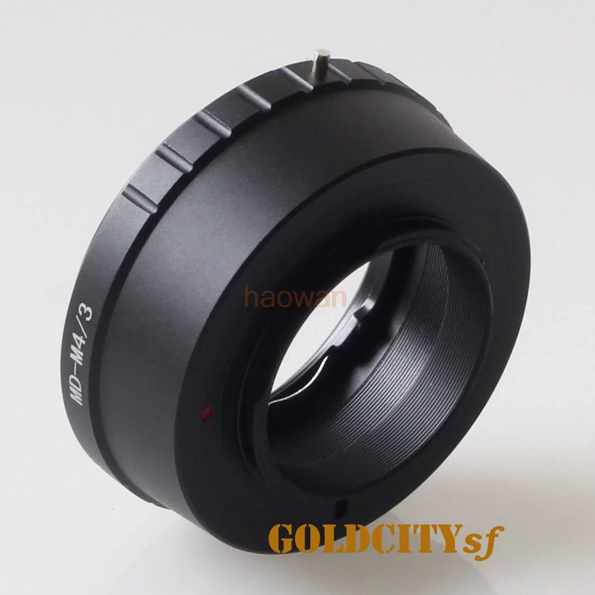 Color: Blue - Adapter ring with tripod for Minolta MD MC Lens to panasonic M43 G1 GH1 GF1 GF3 GX8 G7 GF7 GH4 GM1 GX7 GF6 EM5 EM1 EM10 camera