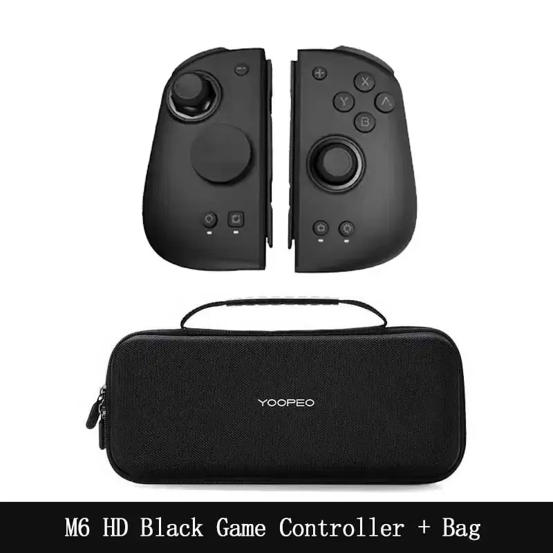 Bundle: Bundle 1, Color: WHITE, Ships From: CHINA - New! M6s Gemini 2 Gamepad Console for Nintendo Switch Joy-con Game Handle Grip Bluetooth Wireless Controller for Switch OLED