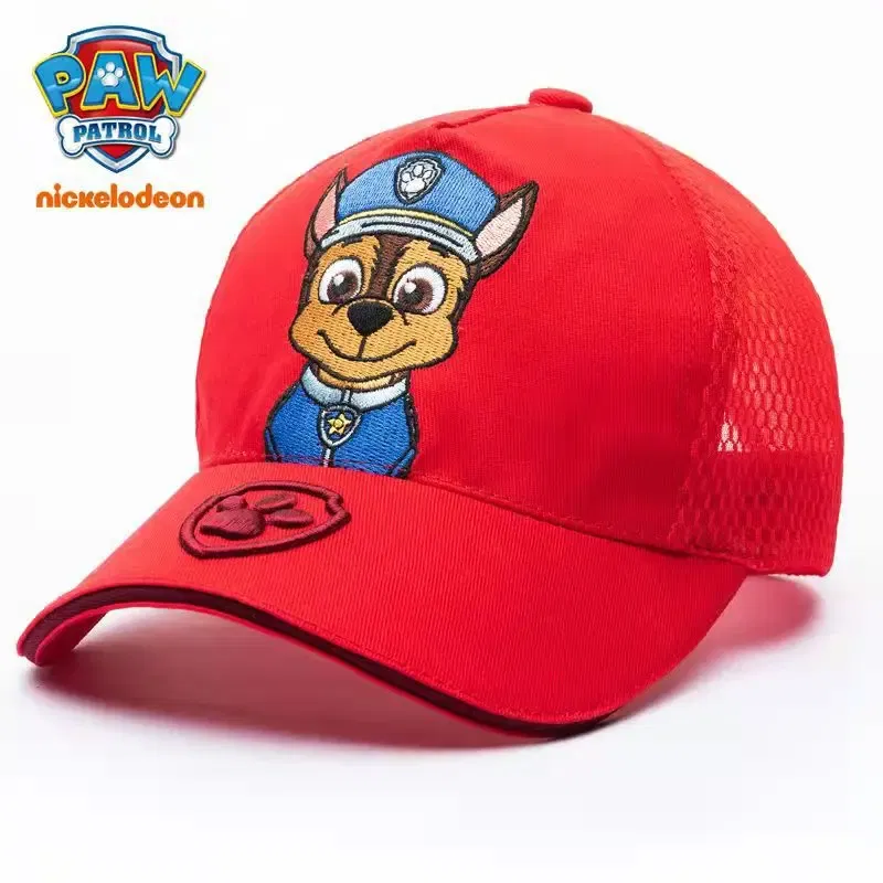 Color: SKY BLUE - Genuine Paw Patrol Cartoon Child Baseball Cap Hip Hop Mesh Sun Protection Sun Hat Boys Girls Caps Snap back Hats Sports Hat