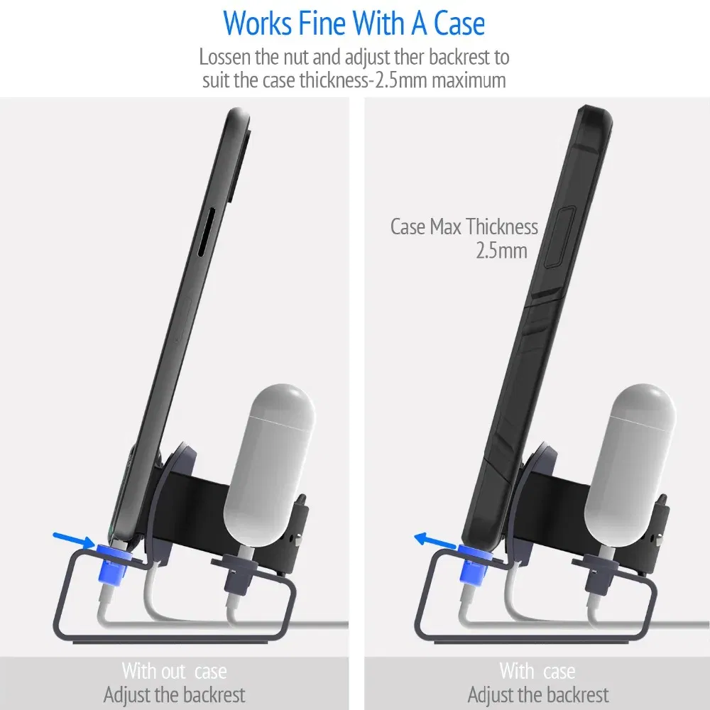 Color: Yellow - Charging Dock Station Stand Holder For AirPods IPad Air Mini Apple Watch For iWatch For iPhone 14 13 12 11 X XR XS MAX 8 7Plus