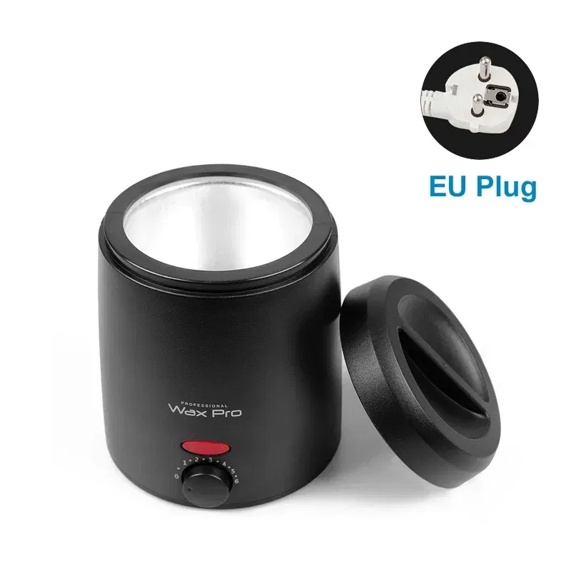 Color: black - 200ML Wax Heater Machine For Hair Removal Wax-Melting Pot Body Hair Remove With Packaging Box Waxing Kit Hair Removal Machine