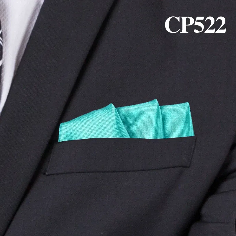 Color: Bright Yellow - Satin Handkerchief For Men Candy Color Mens Suits Pocket Square Business Chest Towel Hanky Suit Napkin Solid Hankies