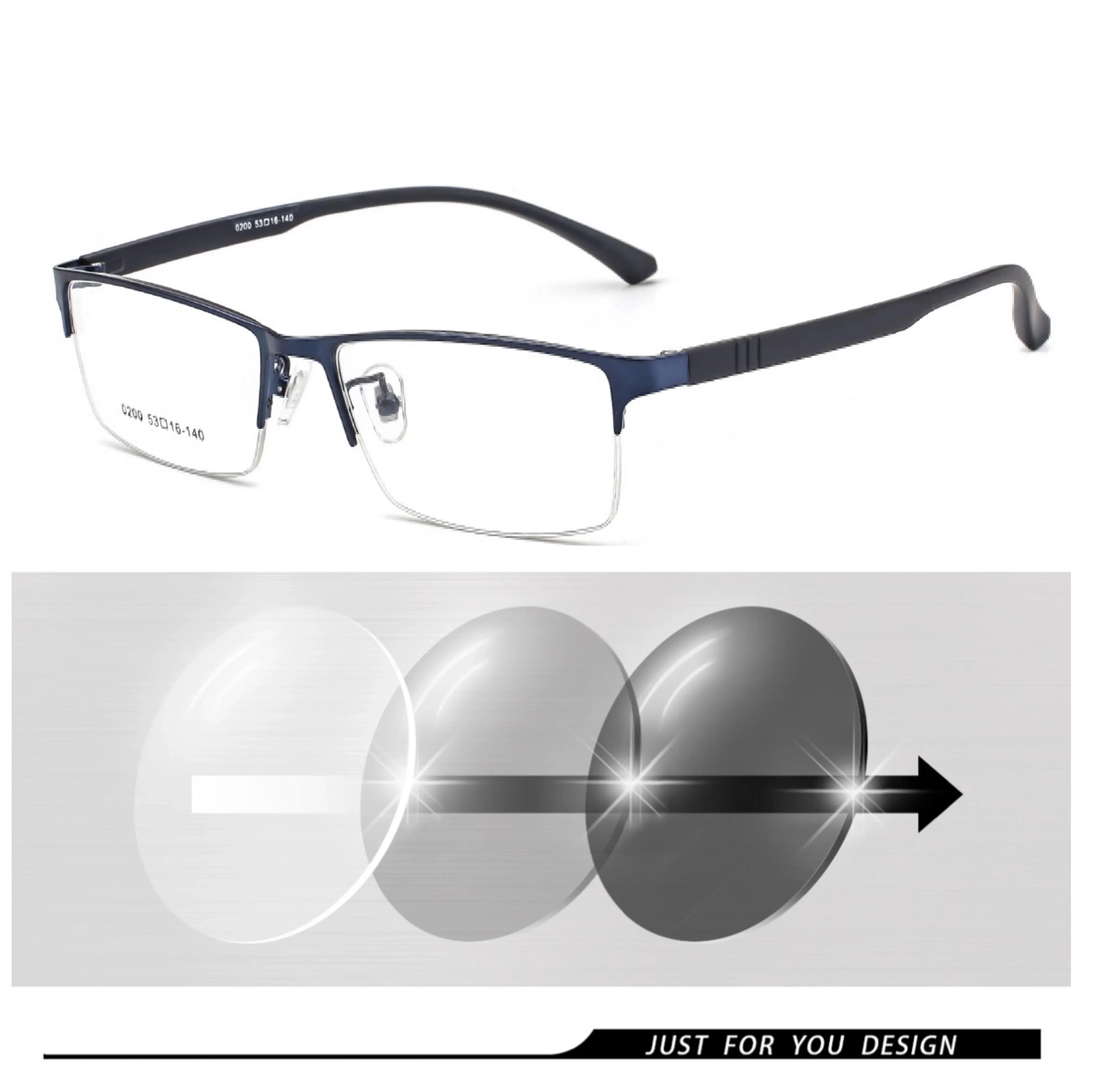 Frame Color: green, Ships From: CHINA, Eye Prescription: +450 - Photochromic Sunglasses Chameleon Lens Myopia Blue Light Blocking Men's Computer Glasses Game for Sight +0.50 +0.75 +175 +2.5 +6