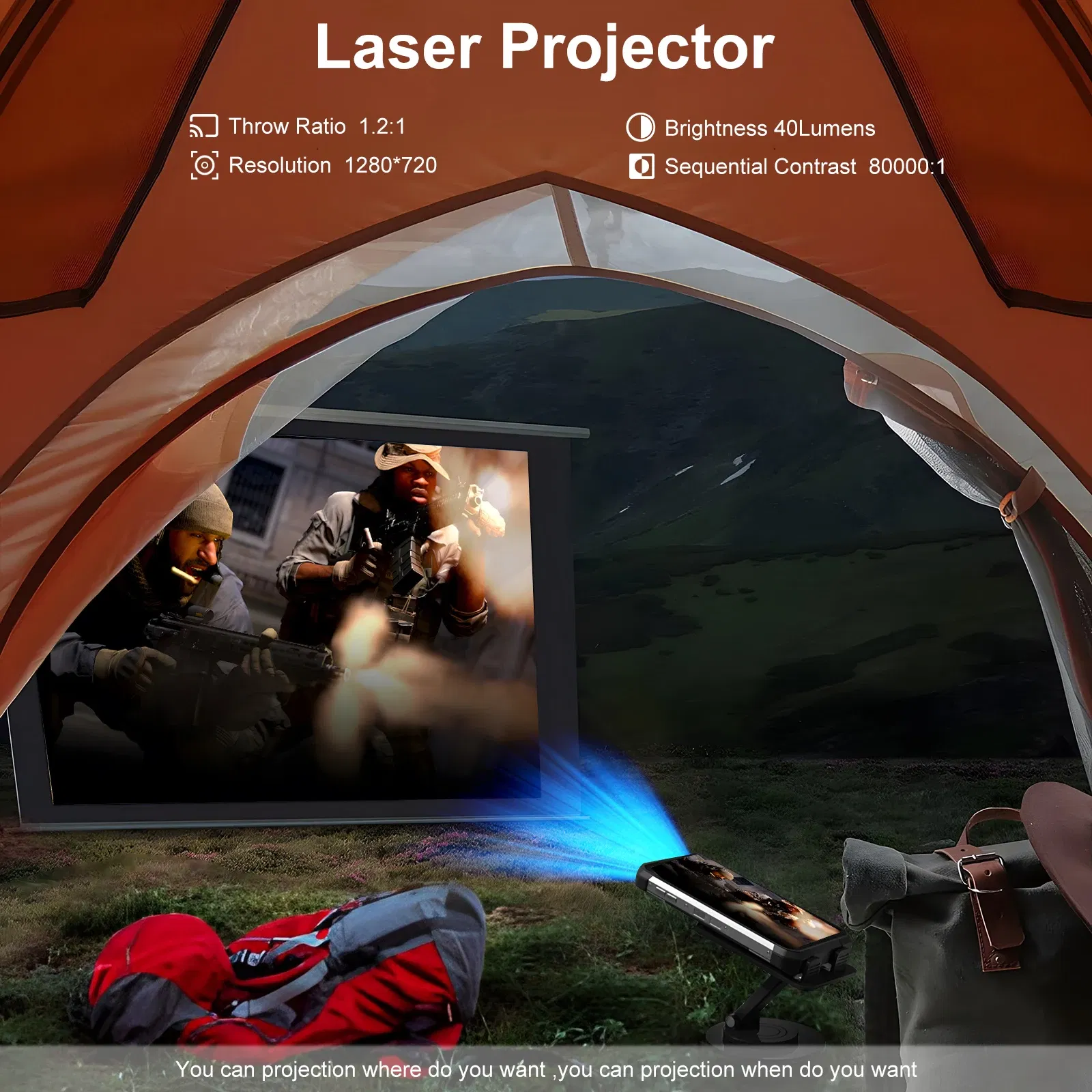 Color: black, Ships From: CHINA, Bundle: Official Standard, ROM: 512G - Unihertz TANK 2 Projector phone 22GB 256/512GB 32MP 108MP 64MP Night Vision Double Camping Light 15500mAh G99 Support TF SD NFC