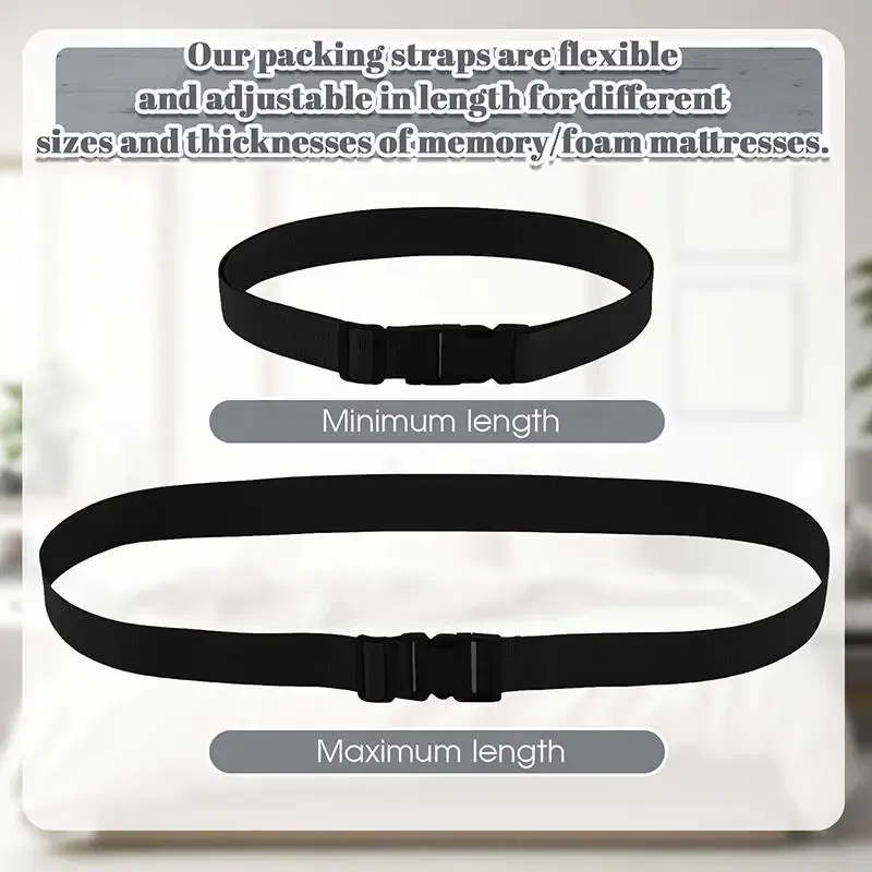 Color: green - 2pcs Travel Tied Black Durable Nylon Cargo Tie Down Luggage Lash Belt Strap Plastic Buckle Travel Kits Outdoor Camping Tool