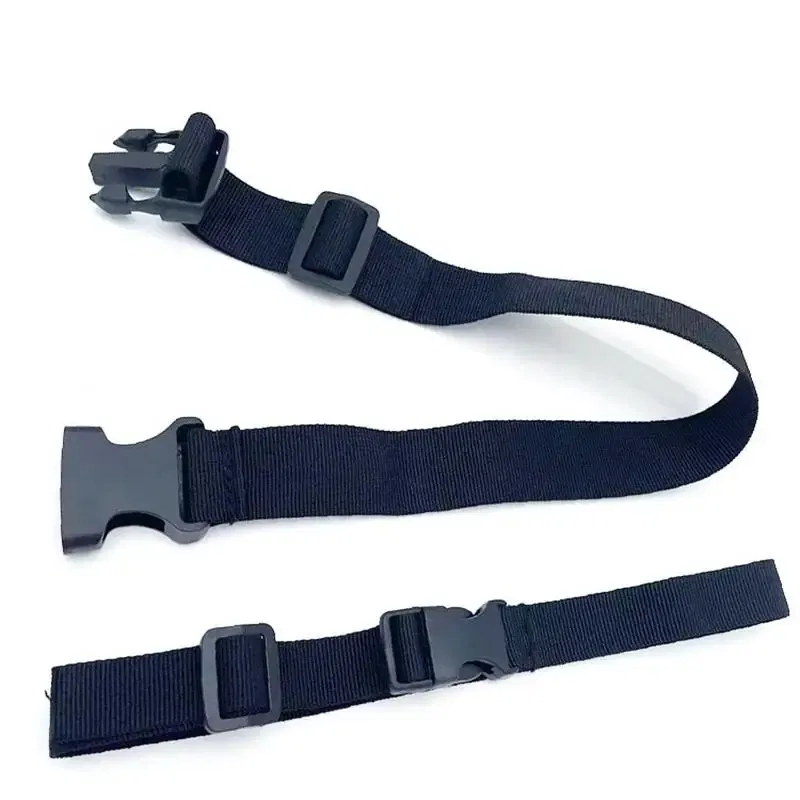 Color: green - 2pcs Travel Tied Black Durable Nylon Cargo Tie Down Luggage Lash Belt Strap Plastic Buckle Travel Kits Outdoor Camping Tool