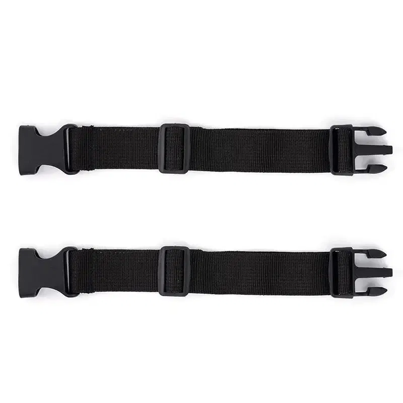 Color: green - 2pcs Travel Tied Black Durable Nylon Cargo Tie Down Luggage Lash Belt Strap Plastic Buckle Travel Kits Outdoor Camping Tool