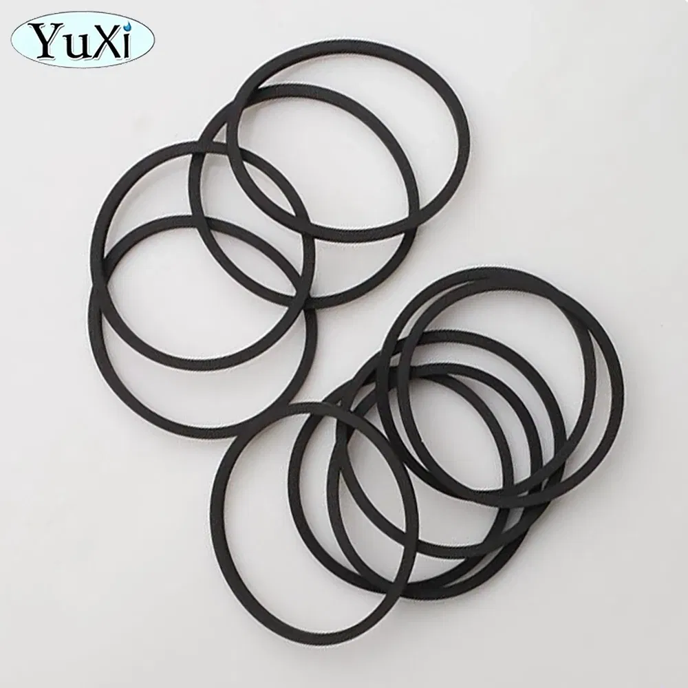 Color: Silver - 10cs DVD Disk Drive Rubber Belts For Xbox 360 Microsoft Stuck Disc Tray Black Rubber Rings Replacement Accessories