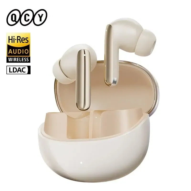 Color: Beige, Ships From: CHINA - New! MeloBuds Pro ANC Bluetooth 5.3 Earphones Wireless 46dB Hybrid ANC Hi-Res LDAC Earbuds 6 Mic Headphones 34H in-Ear Detection