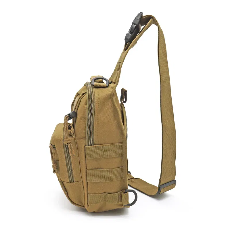 Color: army green - 2024 New Hiking Backpack Sports Climbing Tactical Backpack Camping Hunting Backpack Outdoor Fishing Shoulder Bag