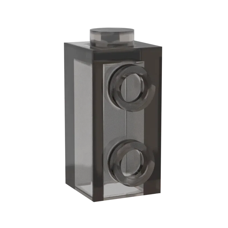 Color: PURPLE - 10PCS Assembles Particles 32952 1x1x1 2/3 Single side Mini Bricks Building Blocks DIY Replaceable Parts Toys For Children Gifts