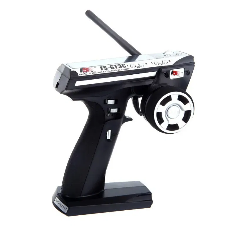 Flysky FS-GT3C 2.4Ghz 3CH Remote Controller LCD Radio Transmitter with FS-GR3E Receiver for RC Car Truck Crawler Boat