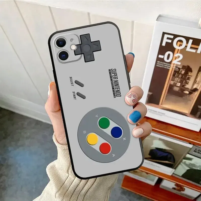 Color: Beige, Material: Neoprene - Retro Camera Games Phone Case For Samsung Galaxy S10 S20 S21 S22 S23 S24 FE Plus Ultra Note 20 Mobile Cover Shell