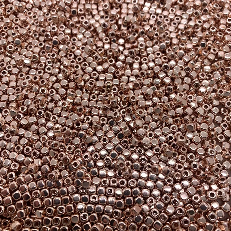 Color: black - 200pcs 3mm 4mm Acrylic MiNi CCB Square Seed Spacer Beads for Jewelry Making DIY Jewelry Accessories