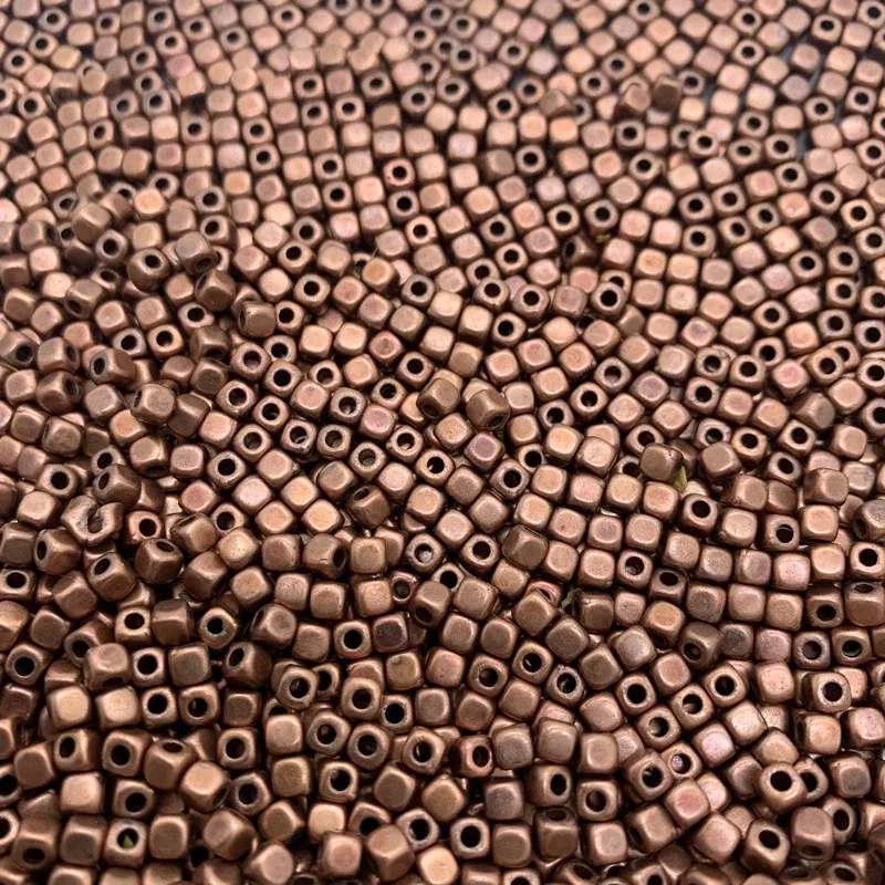 Color: black - 200pcs 3mm 4mm Acrylic MiNi CCB Square Seed Spacer Beads for Jewelry Making DIY Jewelry Accessories