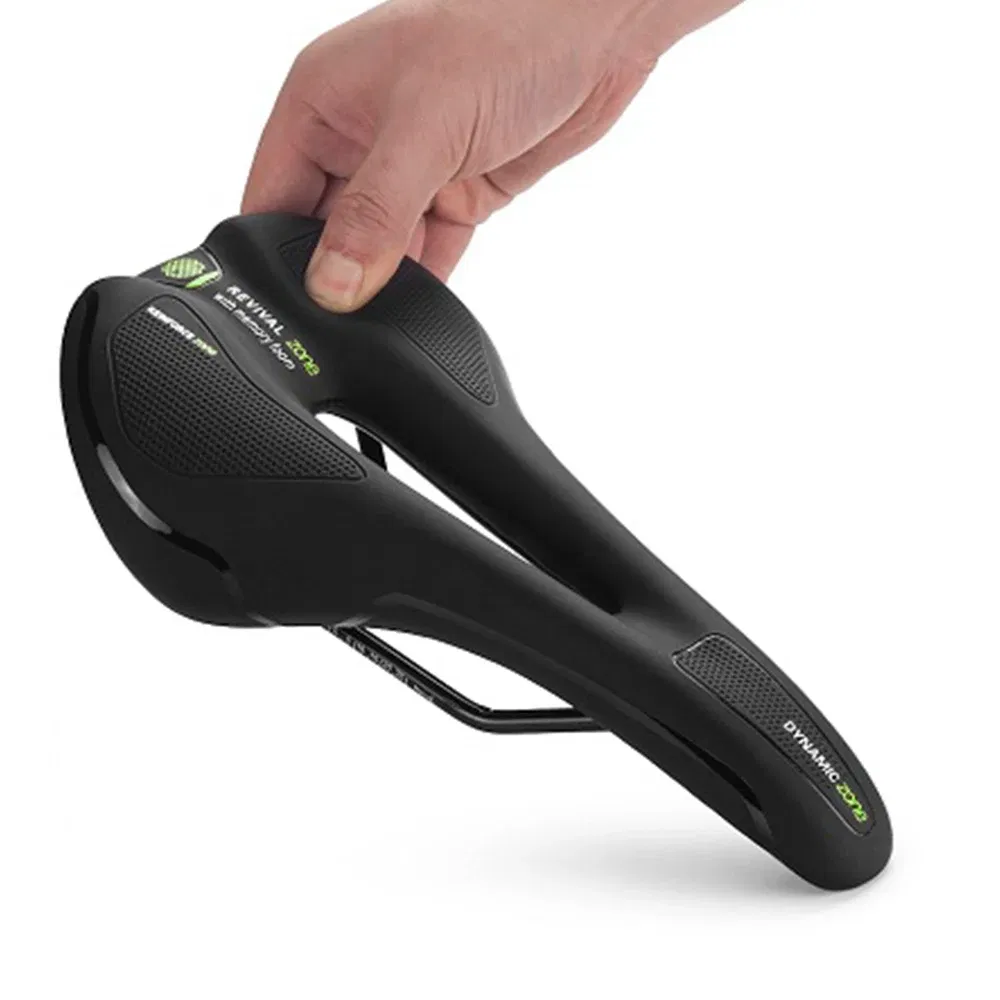 Color: Black - Hollow Comfort Bicycle Saddle Breathable Seat Cushion Shockproof Waterproof Ergonomics MTB Road Bike Saddle Bike Accessories