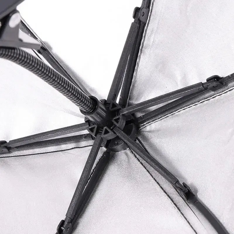 Phone Shade Umbrella Sun Shield Umbrella Phone Holder Adjustable Desktop Phone Stand Sun Visor Sun Shield Phone Umbrella Stand