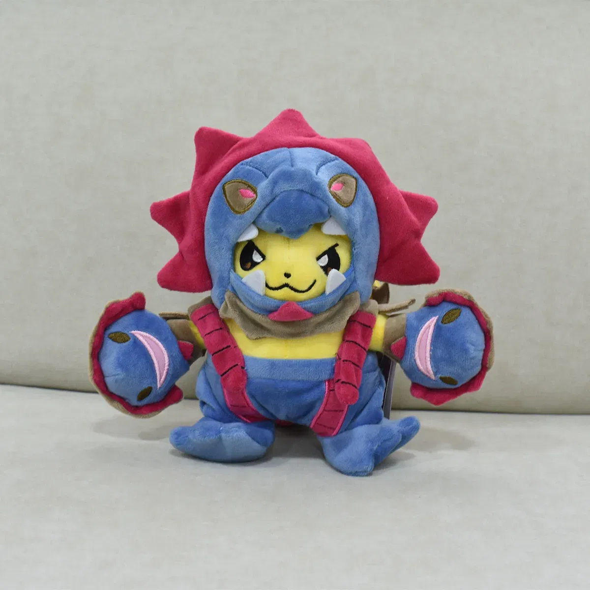 Color: Green - Pokemon Pikachu Cosplay Toys Charizard Snorlax Garchomp Tyranitar Hydreigon Anime Stuffed Plush Cartoon Peluche Dolls