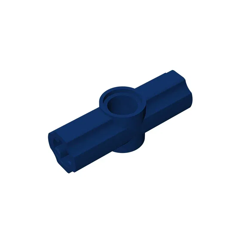 Color: Blue - Gobricks GDS-917 Technical, Axle and Pin Connector Angled 180 degrees compatible with lego 32034  DIY Educational Building Block
