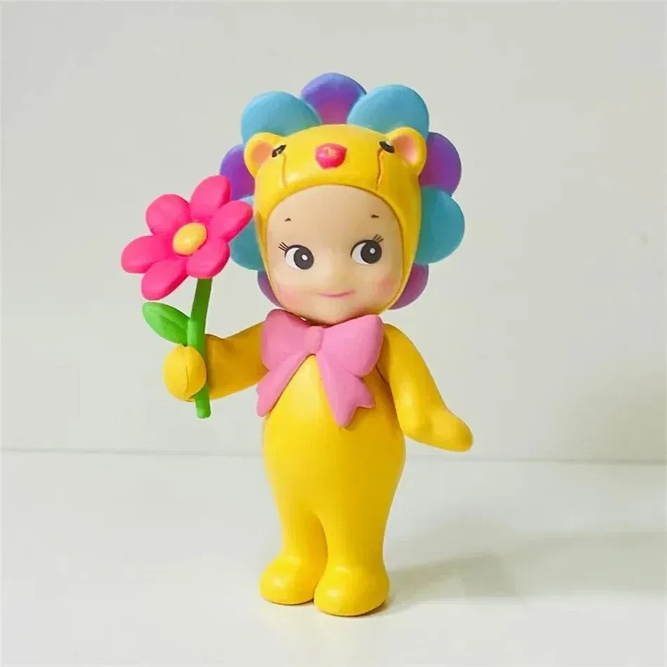 Color: Red - Sunshine Angel Party Angel Kids Christmas Birthday Gift Flower Gift Series Tide Doll Car Decoration Cute Blind Box