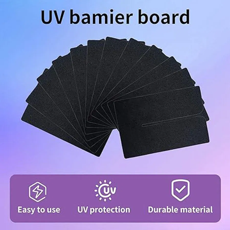 Color: Black, Number of Pcs: 10pcs - 10-100Pcs Hair Extension Protector Shields Heat Scalp Shields Sturdy Heat Shield Guards Heat Insulation Sheet