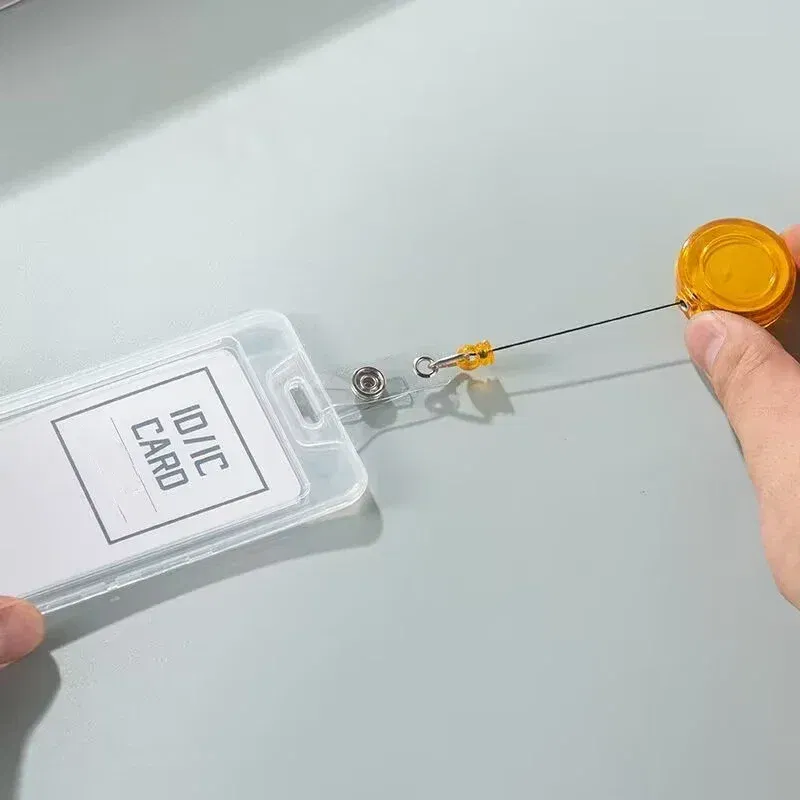 Color: Deep Green - 1pcs Plastic Bus Card Holder Case Business Credit Cards Bank ID Card Sleeve Protect Waterproof Transparent Card Cover