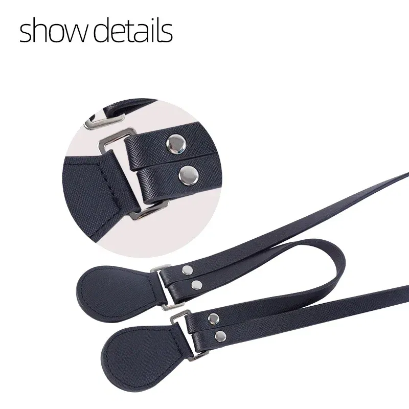Color: Brown - New  O bag Multifunctional Strap handles For obag Girl Women Hand Shoulder straps long short belts Handbags accessories