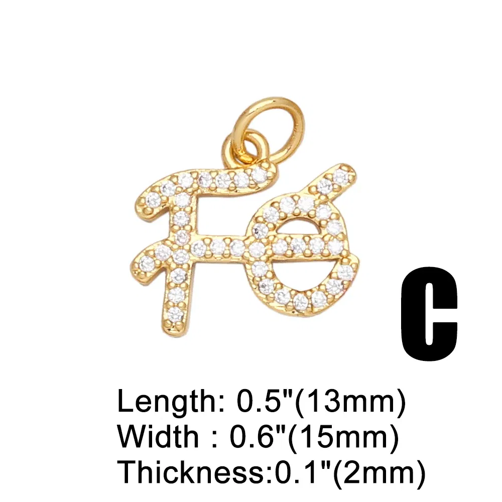 Metal color: BROWN - OCESRIO Virgin Mary Charms for Necklace Earrings Gold Plated Copper CZ Cross FE Handmade Jewelry Making Supplies DIY chma151