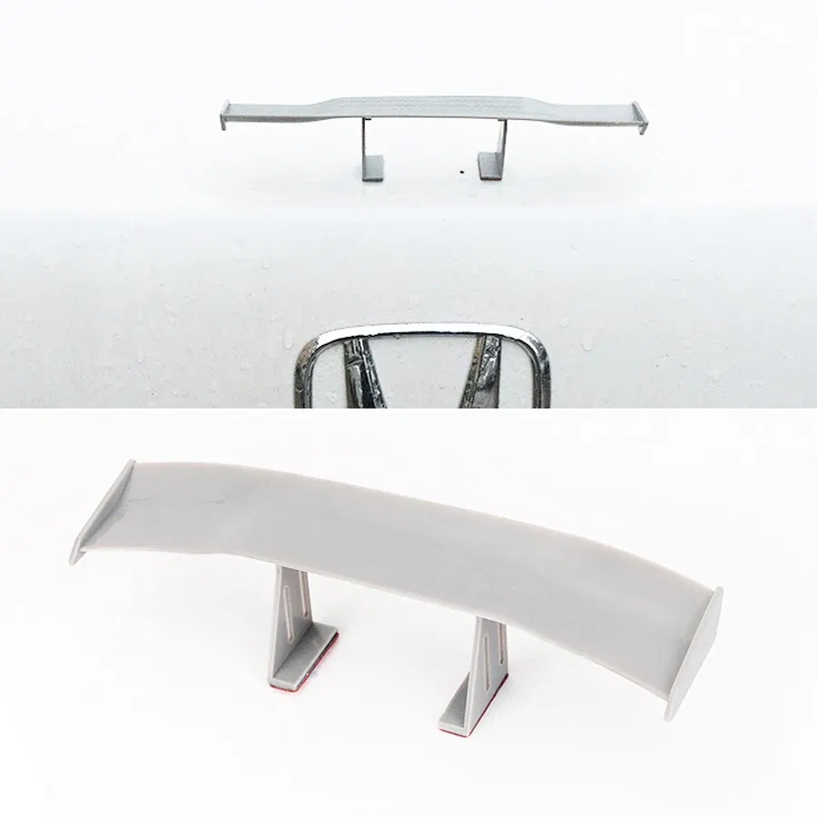 GT Style Carbon Look Car Rear Spoiler Mini Wing Small Model Decoration Auto Accessories Car styling Black Blue Red White Grey