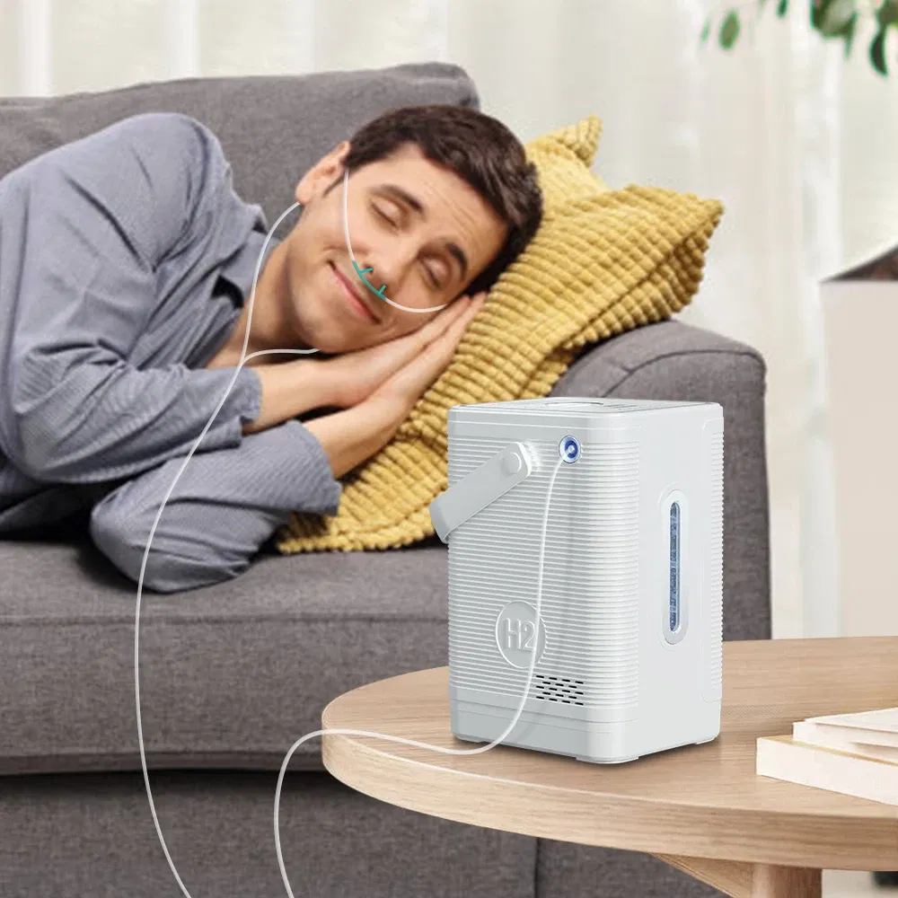 Color: Rose Red - 300 450ml Hydrogen Inhalation Machine Hydrogen Water Generator H2 Inhaler Therapy Hydrogen Gas Generator Water Purifier Ionizer