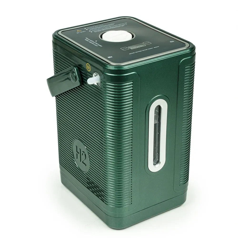 Color: Rose Red - 300 450ml Hydrogen Inhalation Machine Hydrogen Water Generator H2 Inhaler Therapy Hydrogen Gas Generator Water Purifier Ionizer