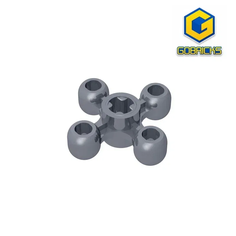 Color: plum - Gobricks GDS-1179 Technical Knob Cog / Gear / Wheel compatible  lego 32072 children's toys Assembles Building Blocks Technical