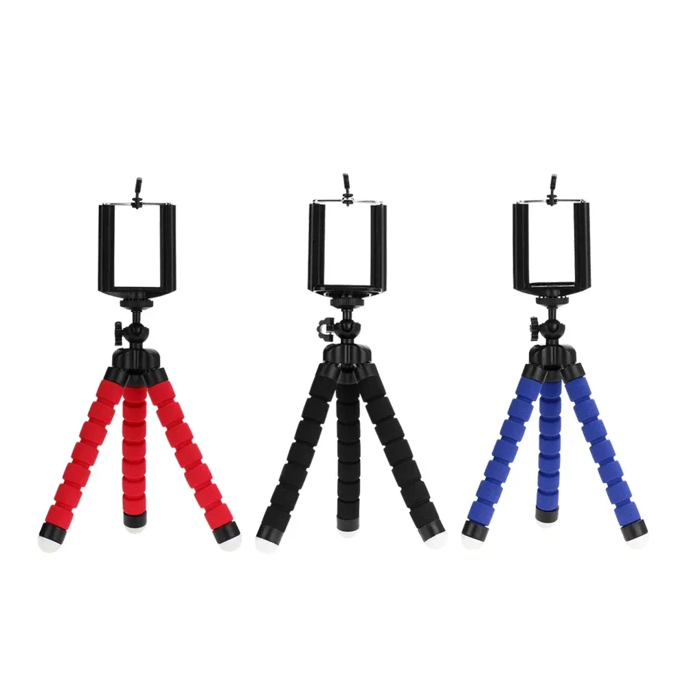 Color: black - Tripods Tripod For Phone Mobile Camera Holder Clip Smartphone Monopod Tripe Stand Octopus Mini Tripod Stativ For Phone