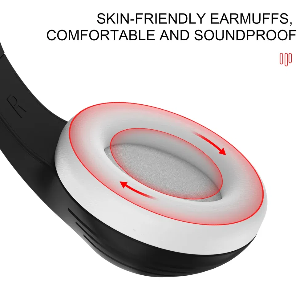 Wired Stereo Sound Video Game Headset Headphones for Music Buys .Girls. Noise Cancelling Mic 3.5MM Jack for PS4 PS Laptop XBOX