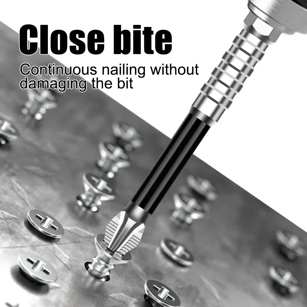 Color: Khaki - K5 Non-slip High Hardness Bit S2 Strong Magnetic 5A Black Non-slip Cross Head Electric Drill Electric Screwdriver Bit