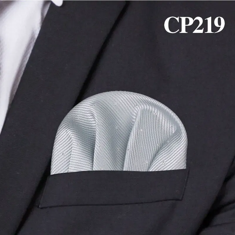 Color: Black Green - Fashion Dots Suits Pocket Square For Men Business Chest Towel Hanky Gentlemen Hankies Classic Suit Napkin Mens Handkerchief