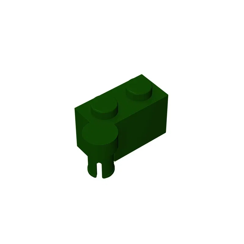 Color: green - Gobricks GDS-810 HINGE 1X2 UPPER PART compatible with lego 3830 children's DIY Educational Building Blocks Technical