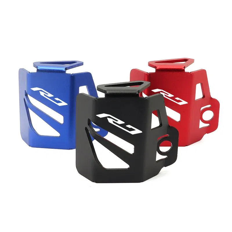 Color: Lavender - YZF-R7 Rear Brake Fluid Reservoir Guards For YAMAHA YZF R7 YZFR7 2021 - 2024 2023 Motorcycle Brake Cylinder Pump Cover Protector