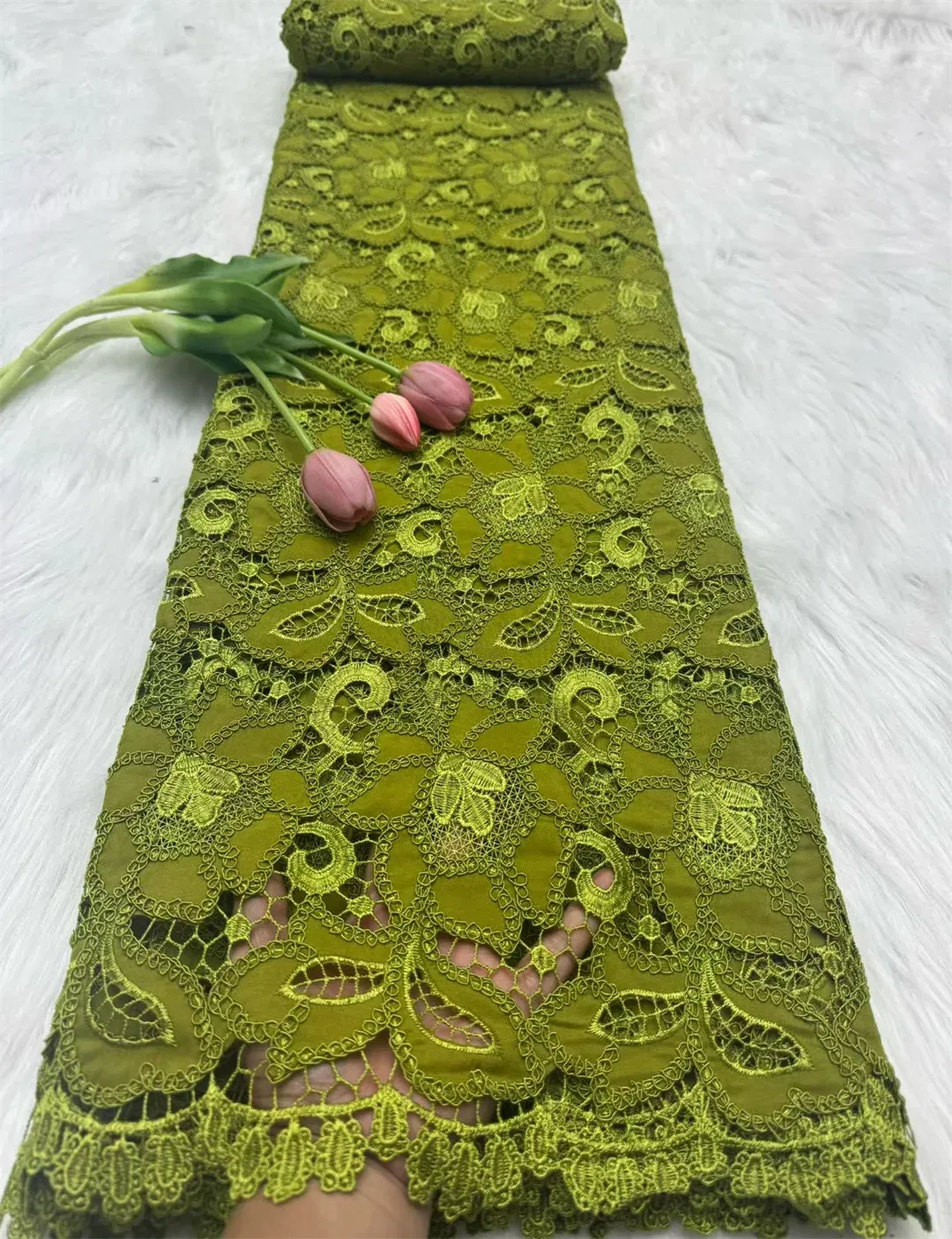 Color: black, Width: 120cm, Length: 5 yards - 2026 High-Quality Nigerian Tulle Lace Fabric for Wedding Dress Embroidery Sequins Party Guipure Chiffon Sewing