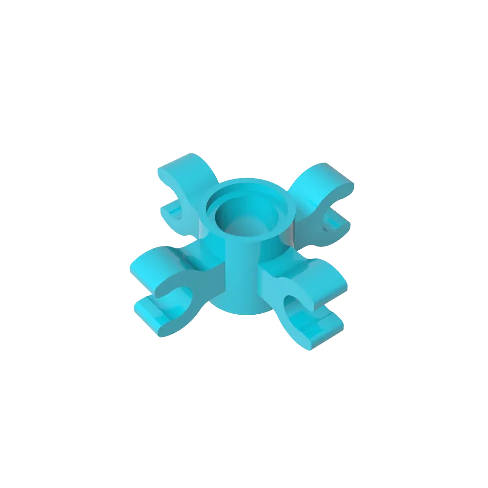 Color: Clear - Eske Kouri Parts Building Blocks Bricks  GDS-1178 Technical Pin Connector Round compatible with lego 90202 15646 Assembles