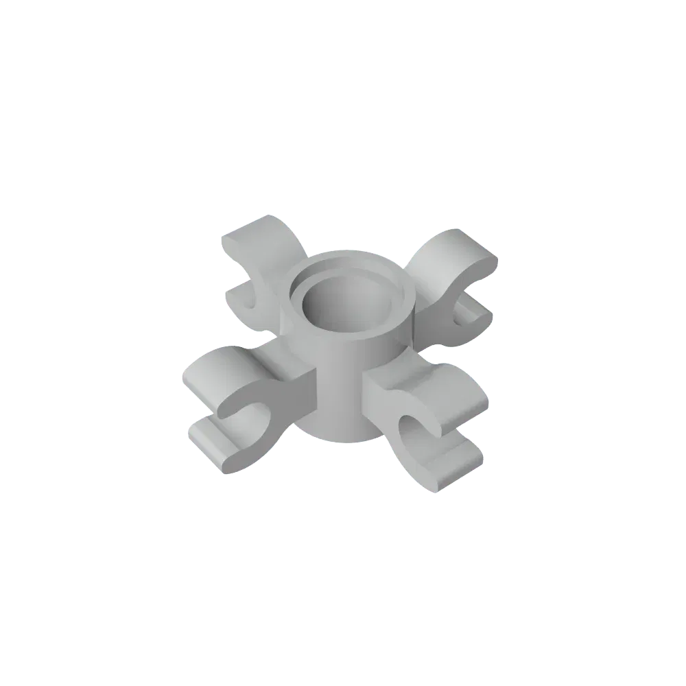 Color: Clear - Eske Kouri Parts Building Blocks Bricks  GDS-1178 Technical Pin Connector Round compatible with lego 90202 15646 Assembles
