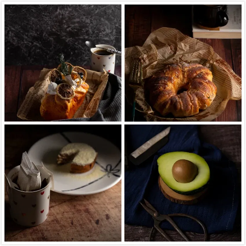 Color: SKY BLUE, Size (mm): 150*200 - 60X90cm Double Sides PVC Background Photography Backdrop Photo Backdrops Paper Waterproof Anti-wrinkle For Food Jewelry