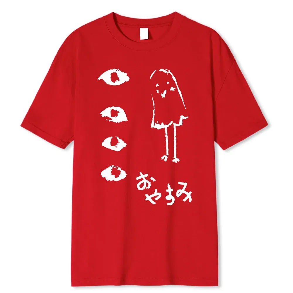 Color: ROYAL BLUE, Size: XXXL - Oyasumi PunPun Modal Print T-Shirts Funny Anime Streetwear Camisetas Men Women Short-sleev Fashion Harajuku Cartoon Tee Shirt