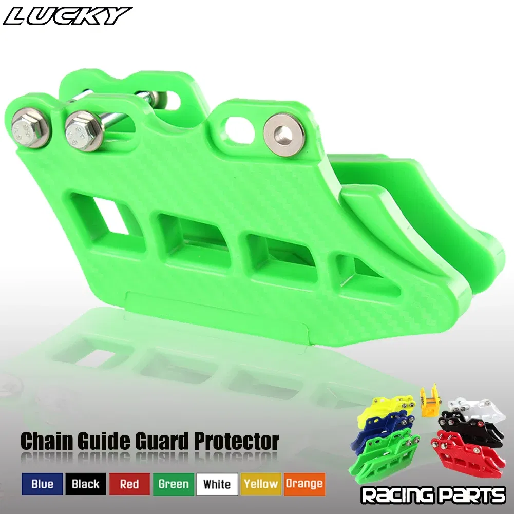 Color: Army Green - Motorcycle New Chain Guide Guard Protector For Honda Kawasaki Yamaha CRF KDX KLX RM DRZ YZ 125-500 2005-2017 Dirt Bike